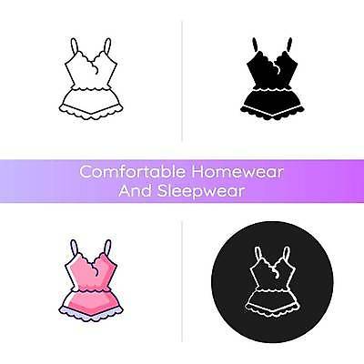 EPS 해외이미지 디자인 일러스트 사람없음 잠옷 플랫 속옷 란제리 해외일러스트 옷 파일형식 벡터 이미지허브