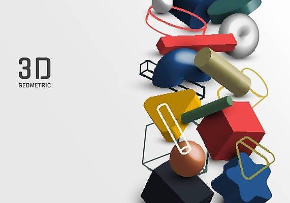 EPS 해외이미지 별 선 백그라운드 일러스트 추상 사람없음 그래픽 3D 원형 큐브 기하학 지오메트릭 해외일러스트 자연요소 도형 무늬 디지털합성 파일형식 벡터 이미지허브