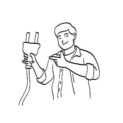 EPS 해외이미지 남자 컨셉 라인일러스트 일러스트 한명 들기 상반신 성인 에너지 가리킴 잡기 플랫 플러그 라인아트 오브젝트 손그림 성인남자한명만 해외일러스트 1 선 모션 사람 손짓 남자한명만 성인남자만 파일형식 벡터 이미지허브