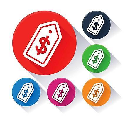 EPS 해외이미지 분홍색 오렌지 일러스트 빨간색 초록색 파란색 꼬리표 세일 상점 웹 원형 플랫 가격 심볼 해외일러스트 도형 컬러 인터넷 과일 라벨 파일형식 벡터 이미지허브