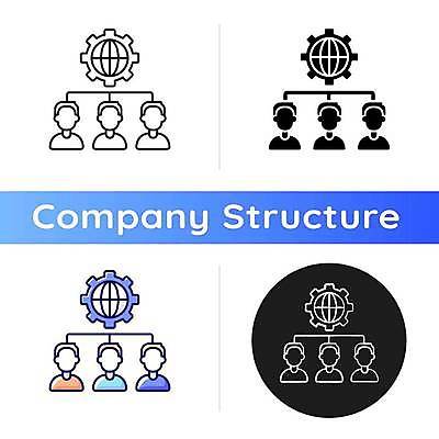 EPS 해외이미지 디자인 일러스트 회사 사람모양 사람없음 플랫 직원 계약 조직도 채용 프리랜서 해외일러스트 모양 직업 비즈니스 파일형식 벡터 이미지허브