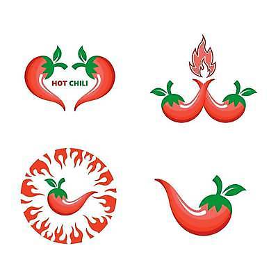 EPS 해외이미지 일러스트 고추 사람없음 빨간색 심볼 매움 칠리 칠리고추 해외일러스트 컬러 채소 맛 파일형식 벡터 이미지허브