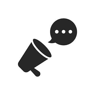 EPS 해외이미지 일러스트 확성기 발표 심볼 승진 해외일러스트 파일형식 벡터 이미지허브