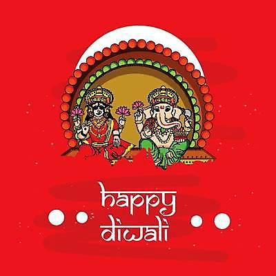 EPS 해외이미지 행복 종교 일러스트 벽지 불 전등 빛 크래커 동전 축제 램프 축하 인사 업무 황금 인도인 예배 등잔 여신 힌두교 해외일러스트 자연요소 외국인 감정 컨셉 돈 조명 동양인 쿠키 예절 작업 파일형식 벡터 이미지허브