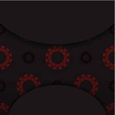 EPS 해외이미지 문양 백그라운드 패턴 일러스트 사람없음 빨간색 검은색 화려 고급 해외일러스트 컬러 컨셉 무늬 파일형식 벡터 이미지허브