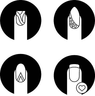 EPS 해외이미지 모양 디자인 실루엣 컨셉 일러스트 손가락 흑백 물 세트 픽토그램 상점 검은색 웹 화장품 달 흰색 하트 못 그리기 손톱관리 손톱 심볼 오브젝트 서비스 사인 광택 아몬드 기하학 타입 니스 돌봄 상형문자 인기 항목 해외일러스트 자연요소 문자 손 컬러 무늬 인터넷 모션 촬영기법 뷰티 견과류 공구 네일아트 파일형식 벡터 이미지허브