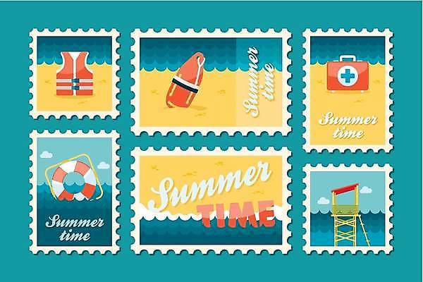 EPS 해외이미지 바다 일러스트 사다리 해변 사람없음 파란색 세트 노란색 구조물 구급상자 구명조끼 우표 구조요원 인명구조 구명부환 해외일러스트 건축 컬러 도구 의료용품 구출 안전장비 구조원 튜브 구조용품 파일형식 벡터 이미지허브