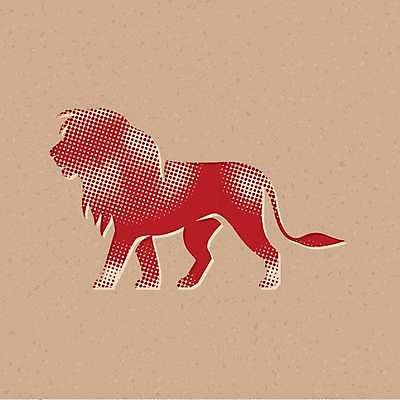 EPS 해외이미지 동물 디자인 포즈 일러스트 포유류 잉크 미술 그래픽 빨간색 픽토그램 고양이 인쇄 사자 큼 공격 왕 문신 심볼 사인 육식동물 사냥꾼 부족 그런지 마스코트 해외일러스트 직업 컬러 컨셉 모션 문화예술 반려동물 크기 파일형식 벡터 이미지허브