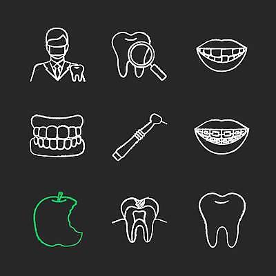 EPS 해외이미지 디자인 선 컨셉 일러스트 유리 건강 치과 치료 세트 약 검은색 웹 칠판 고통 흰색 입 그리기 확대 치아 사과 심볼 체크 서비스 그림 분필 치과의사 윤곽 손그림 팩 문제 틀니 고립 돌봄 송곳 실종 해외일러스트 감정 컬러 인터넷 과일 의학 모션 재질 병원 신체부위 화장품 의사 소화기관 사건 초크 파일형식 벡터 이미지허브