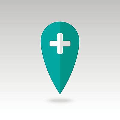 EPS 해외이미지 십자가 지도 일러스트 표시 병원 초록색 약 웹 원형 플러스 약국 방향 심볼 흔적 사인 위치 포인트 네비게이션 GPS 충고 해외일러스트 도형 기호 컬러 인터넷 의학 금융 파일형식 벡터 이미지허브