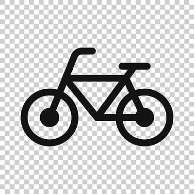 EPS 해외이미지 라인일러스트 일러스트 사람없음 자전거 검은색 해외일러스트 컬러 바이크 파일형식 벡터 이미지허브