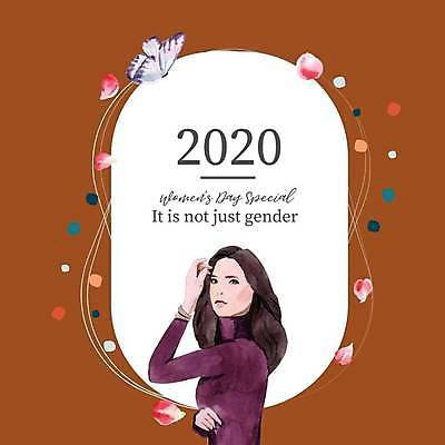 EPS 해외이미지 한마리 여자 꽃잎 꽃 나비 일러스트 프레임 한명 상반신 성인 타이포그라피 갈색 원형 세계여성의날 프레임일러스트 성인여자한명만 해외일러스트 도형 식물 문자 1 기념일 컬러 곤충 사람 여자한명만 성인여자만 파일형식 벡터 이미지허브