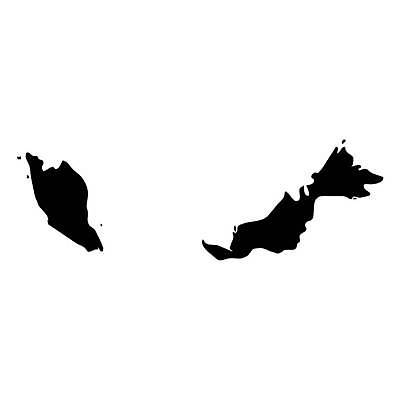 EPS 해외이미지 모양 실루엣 여행 백그라운드 컨셉 지도 일러스트 그래픽 세계 검은색 흰색 플랫 땅 자르기 가득함 심볼 묘사 심플 윤곽 영토 지역 말레이시아 고립 고체 전국 지도책 지리 디테일 국경 해외일러스트 아시아 컬러 모션 촬영기법 책 파일형식 벡터 나라 이미지허브