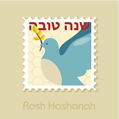 EPS 해외이미지 한마리 하늘색 잎 일러스트 사람없음 평화 비둘기 우표 베이지색 해외일러스트 식물 1 컬러 컨셉 조류 파란색 파일형식 벡터 이미지허브