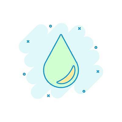 EPS 해외이미지 일러스트 사람없음 물방울 수분 민트색 해외일러스트 컬러 파일형식 벡터 이미지허브