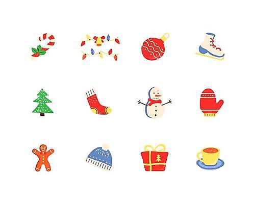 EPS 해외이미지 나무 디자인 크리스마스장식 크리스마스 겨울 일러스트 눈사람 털모자 크리스마스선물 사람없음 세트 스케이트 플랫 커피잔 털장갑 알전구 엘리먼트 조명장식 진저맨 크리스마스장식지팡이 크리스마스지팡이 오너먼트 해외일러스트 식물 모자_잡화 계절 기념일 커피 스포츠용품 장갑 전구 지팡이 조명 잔 선물 장식 진저쿠키 파일형식 벡터 이미지허브
