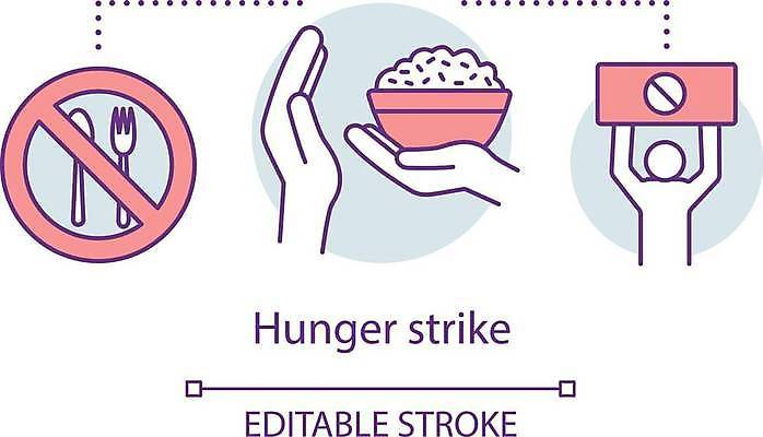 EPS 해외이미지 편집 식기 디자인 배너 선 음식 컨셉 일러스트 밥 추상 아이디어 미술 그래픽 픽토그램 웹 방 잡기 사발 거절 기아 심볼 사인 그림 윤곽 반항 고립 그만 소셜 스트라이크 얇은 엘리먼트 운동가 타격 항의 해외일러스트 무늬 인터넷 모션 문화예술 사기그릇 사회이슈 파일형식 벡터 이미지허브