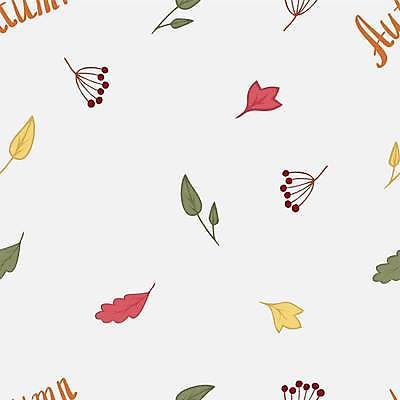 EPS 해외이미지 단풍 잎 패턴 일러스트 나뭇잎 사람없음 패턴백그라운드 심플 해외일러스트 식물 백그라운드 무늬 파일형식 벡터 이미지허브