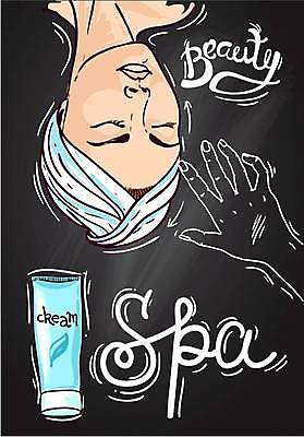 EPS 해외이미지 손 디자인 여자 얼굴 일러스트 한명 상반신 신체부위 수건 뷰티 눈감음 스파 화장품 피부 성인여자한명만 해외일러스트 1 모션 사람 위생용품 여자한명만 성인여자만 파일형식 벡터 이미지허브