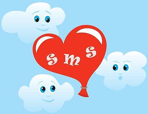 EPS 해외이미지 구름 일러스트 공 하늘 사랑 하트 문자메시지 해외일러스트 자연요소 모양 감정 메시지 파일형식 벡터 이미지허브