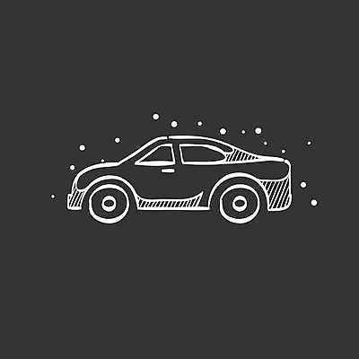 EPS 해외이미지 일러스트 자동차 사람없음 검은색 흰색 해외일러스트 육상교통 컬러 파일형식 벡터 이미지허브