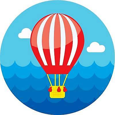 EPS 해외이미지 바다 일러스트 사람없음 파란색 열기구 해외일러스트 컬러 항공교통 파일형식 벡터 이미지허브