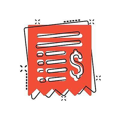 EPS 해외이미지 일러스트 사람없음 달러 주황색 라인아트 수표 해외일러스트 선 컬러 돈 파일형식 벡터 이미지허브