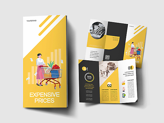 전신 템플릿 표지디자인 손 여자 표지 내지 리플렛 식재료 3단접지 서기 팜플렛 성인 두명 신체부위 금융 경제 장보기 노란색 동전 쇼핑카 계산기 잡기 시세 인물미니어처 QR코드 동전탑 성인여자만 인디자인 INDD 인플레이션 두드리기 이미지템플릿 컬러 돈 모션 문구용품 사람 쇼핑 쌓기 카트 미니어처 장비 여자만 성인만 파일형식