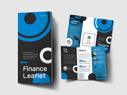 템플릿 표지디자인 표지 내지 안경 리플렛 3단접지 팜플렛 사람없음 금융 경제 파란색 만년필 검은색 돼지저금통 흰색 원형 심플 QR코드 인디자인 INDD 이미지템플릿 도형 잡화 컬러 펜 저금통 파일형식