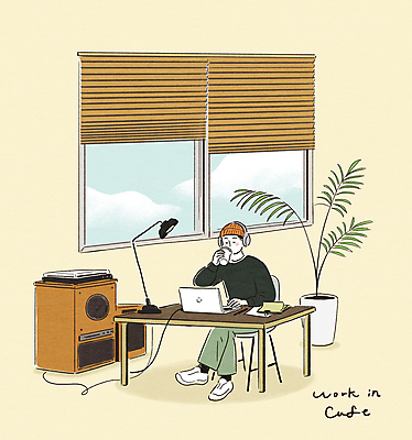 전신 PSD 식물 남자 화분 커피 일러스트 창문 탁자 티타임 한명 앉기 성인 노트북 노란색 헤드폰 카페 마시기 다리꼬기 스탠드 업무 커피잔 창가 레코드플레이어 프리랜서 성인남자한명만 아레카야자 국내일러스트 직업 1 음료 컬러 음향기기 가구 모션 휴식 조명 잔 사람 전자제품 상점 작업 남자한명만 성인남자만 파일형식