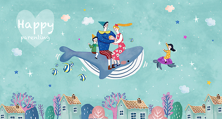 전신 PSD 나무 구름 여자 남자 딸 행복 별 아들 어린이 여행 하늘색 여러마리 일러스트 가족 안기 하늘 엄마 주택 앉기 소녀 소년 여러명 성인 육아 아기 아빠 거북이 승차 고래 열대어 다문화가정 국내일러스트 자연요소 식물 감정 다수 포유류 관계 파충류 모션 어류 사람 건물 파란색 수중동물 다문화 파일형식