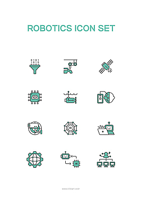아이콘 돋보기 사람없음 노트북 스마트폰 인공위성 메모리칩 잠수함 로봇 뇌 감시카메라 로봇산업 로봇팔 민트색 반도체칩 산업용로봇 이진법 채팅봇 AI_인공지능 2D아이콘 AI파일 산업 컬러 통신 전자제품 핸드폰 스마트기기 카메라 수학 부속품 파일형식 벡터
