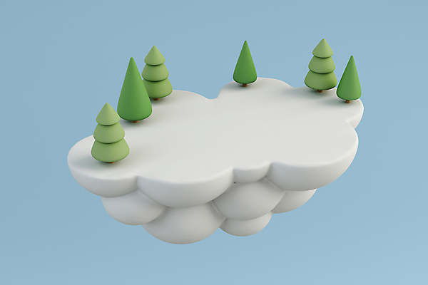 PSD 나무 구름 편집 편집이미지 하늘색 사람없음 3D소스 3D 흰색 디지털합성 오브젝트 편집소스 편집3D 자연요소 식물 컬러 파란색 파일형식