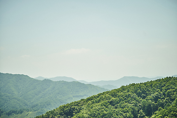 포토 JPG 주간 자연 하늘 산 풍경 사람없음 야외 전라북도 산등성이 전경 국내포토 장수군 자연요소 전라도 생태계 파일형식 탑뷰