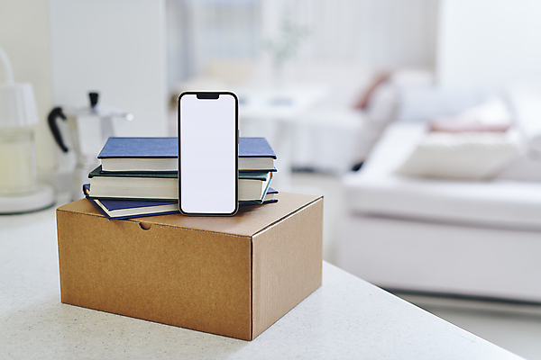 포토 JPG 거실 실내 스마트라이프 사람없음 아웃포커스 책 스마트폰 스마트기기 독서 쌓기 택배 택배상자 구독 목업 구독경제 국내포토 라이프스타일 모션 촬영기법 내부 경제 전자제품 핸드폰 상자 운송업 파일형식