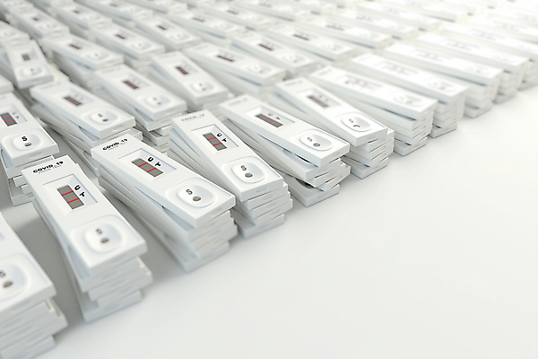 PSD 편집 편집이미지 사람없음 3D 쌓기 흰색 가득함 디지털합성 오브젝트 일렬 무더기 자가진단 편집소스 코로나바이러스 진단키트 델타변이바이러스 오미크론 신속항원검사 PCR검사 편집3D 컬러 의학 모션 바이러스 검사_조사 파일형식