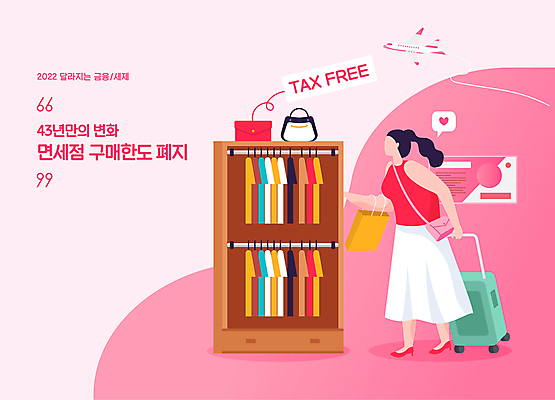 전신 옷 여자 분홍색 말풍선 가방 일러스트 비행기 한명 들기 성인 타이포그라피 쇼핑 쇼핑백 캐리어 금지 핸드백 하트 잡기 신용카드 변화 진열장 면세 면세점 정부정책 폐지 화분진열대 얼굴없음 성인여자한명만 국내일러스트 AI파일 모양 문자 1 잡화 컬러 컨셉 항공교통 모션 대중교통 사람 금융 상점 여행가방 정책 여자한명만 성인여자만 파일형식 벡터