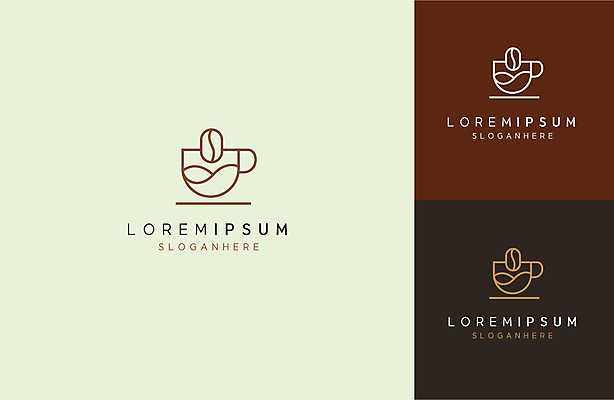 커피 일러스트 사람없음 갈색 카페 원두 커피잔 심볼 라인아트 심플 국내일러스트 AI파일 음료 선 컬러 잔 상점 파일형식 벡터