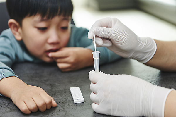 포토 JPG 손 응시 남자 어린이 장갑 탁자 실내 한명 앉기 상반신 앞모습 아웃포커스 신체부위 한국인 검사_조사 용액 보호자 넣기 자가진단 소년한명만 코로나바이러스 진단키트 검사면봉 델타변이바이러스 오미크론 신속항원검사 국내포토 1 시선 잡화 뷰포인트 가구 의학 모션 촬영기법 사람 동양인 내부 의료용품 바이러스 남자한명만 소년만 파일형식