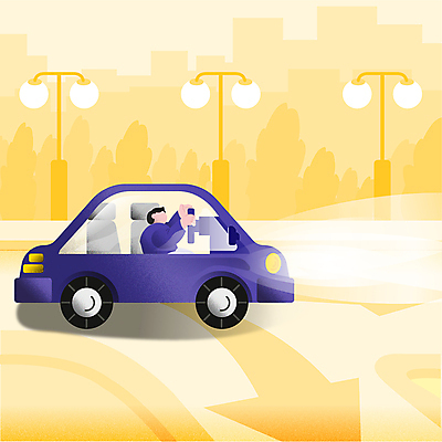 남자 화살표 도로 가로등 일러스트 자동차 한명 상반신 성인 노란색 보라색 운전 도시 도심 승차 전조등 회전 직진및우회전 얼굴없음 성인남자한명만 모빌리티 국내일러스트 AI파일 1 공공시설 길 육상교통 교통수단 컬러 교통시설 모션 조명 사람 우회전 남자한명만 성인남자만 파일형식 벡터