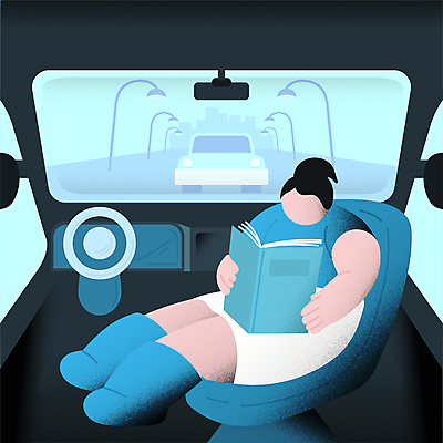 전신 여자 도로 하늘색 가로등 일러스트 자동차 휴식 한명 들기 앉기 성인 책 독서 검은색 스마트 자동차내부 자동차핸들 얼굴없음 성인여자한명만 자율주행 모빌리티 국내일러스트 AI파일 1 공공시설 길 육상교통 교통수단 컬러 컨셉 교통시설 모션 사람 내부 파란색 운전 핸들 여자한명만 성인여자만 파일형식 벡터 4차산업