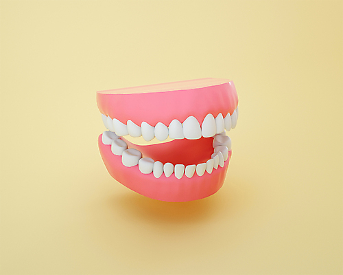 PSD 편집 편집이미지 사람없음 노란색 3D소스 3D 모형 치아 장기 디지털합성 치아모형 잇몸 편집소스 편집3D 컬러 신체 소화기관 파일형식