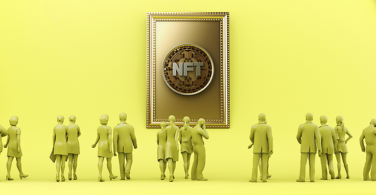 전신 PSD 편집 편집이미지 응시 여자 남자 액자 여러명 성인 노란색 3D 디지털 감상 군중 미술관 디지털합성 그림 작품 디지털산업 전시품 성인만 편집소스 블록체인 NFT 이미지편집 편집3D 시선 산업 컬러 다수 미술 사람 금융 전시 파일형식 4차산업 가상화폐