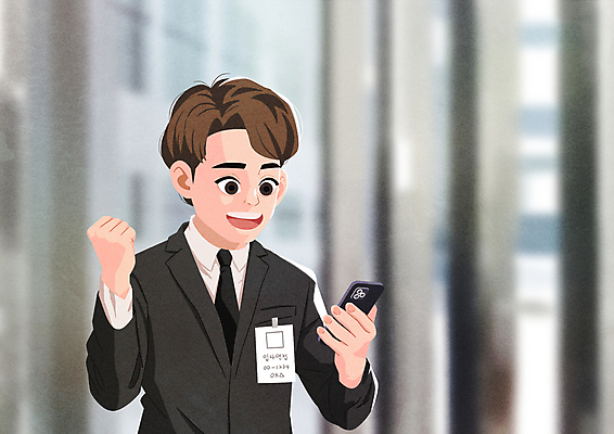 PSD 응시 남자 일러스트 회사 성공 한명 웃음 들기 정장 상반신 성인 스마트폰 주먹 기쁨 구직 비즈니스맨 확인 합격 신입사원 취업준비생 입사 채용 성인남자한명만 소식_알림 국내일러스트 1 시선 옷 감정 컨셉 비즈니스 모션 표정 사람 핸드폰 스마트기기 직장인 남자한명만 성인남자만 파일형식