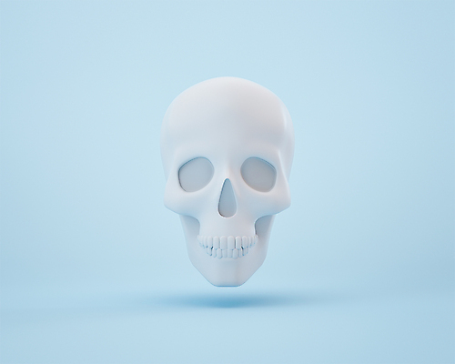 PSD 하늘색 뼈 해골 사람없음 3D아이콘 3D소스 3D 편집3D 아이콘 파란색 디지털합성 파일형식