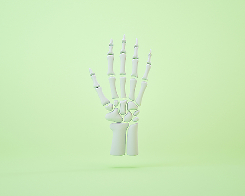 PSD 손 뼈 사람없음 연두색 3D아이콘 3D소스 3D 손가락뼈 편집3D 아이콘 신체부위 초록색 디지털합성 파일형식