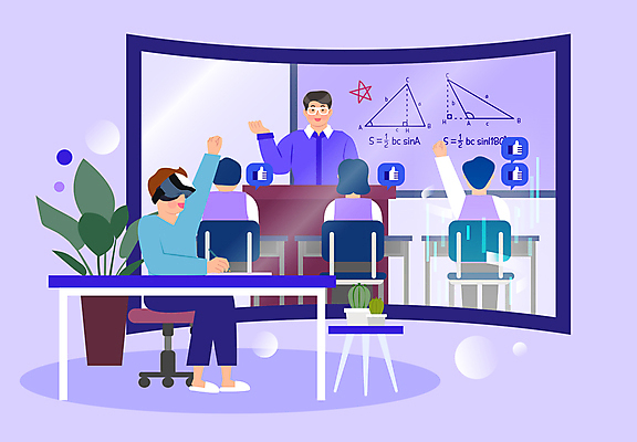 전신 학생 여자 남자 말풍선 의자 일러스트 교실 학교 청소년 수업 앉기 여러명 상반신 성인 손들기 보라색 교사 칠판 책상 손모양 수학교육 교탁 디지털산업 가상공간 온라인강의 가상현실 VR기기 메타버스 국내일러스트 AI파일 모양 직업 교육 산업 컬러 가구 다수 모션 사람 디지털 기계 수학 강의 파일형식 벡터 언택트 손_신체부위