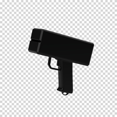 편집이미지 사람없음 3D소스 3D 검은색 디지털합성 오브젝트 PNG 편집소스 플렉스 머니건 컬러 돈 총 신조어 파일형식