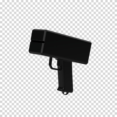 편집이미지 사람없음 3D소스 3D 검은색 디지털합성 오브젝트 PNG 편집소스 플렉스 머니건 컬러 돈 총 신조어 파일형식