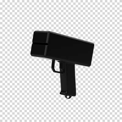 편집이미지 사람없음 3D소스 3D 검은색 디지털합성 오브젝트 PNG 편집소스 플렉스 머니건 컬러 돈 총 신조어 파일형식